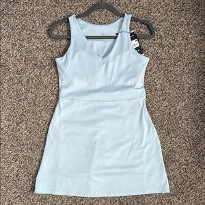 GAP Blue Sport Sleeveless V-Neck Mini Dress